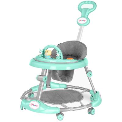 China Cotton Baby Walker With Wheel Multi-Function Walkers For Boy And Girl Stability Balance Bike Height 6-18M Toddler Car High Adjustable for sale