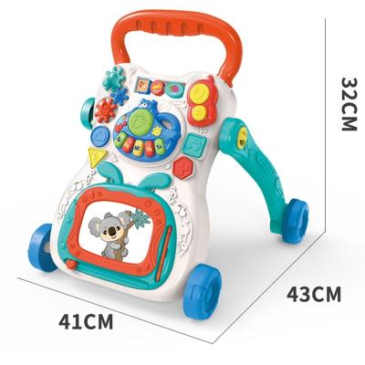 China Learn To Walk Sit-to-Stand Educational Toys Baby Learner Walker Musical Walking Trolley Activity Toy With Water Tank For Infant And Toddler Ages 6 To 36 Months for sale