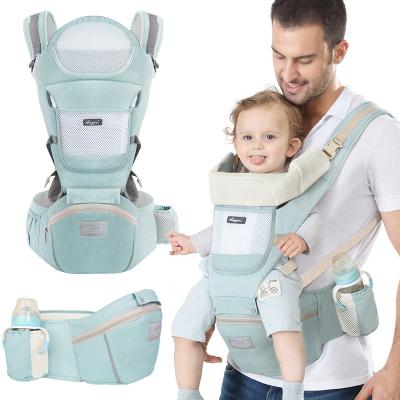 China 0-3 Years Cotton Baby Sling Carrier Wrap Bag Front Facing Baby Carriers for sale