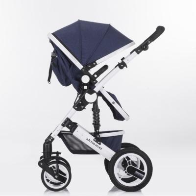 China Chinese Original Carry Baby New Style Foldable with Big Wheels Shape Portable Baby Stroller 3 in 1 for sale