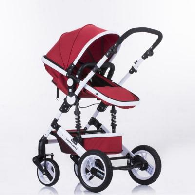 China Carry Baby High Quality Service Umbrella And Rainproof Soft Portable Folding Luxury Baby Stroller for sale