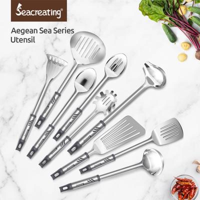 China Sustainable high quality multifunctional food grade stainless steel kitchen utensils for cooking for sale