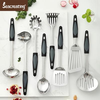 China Disposable Kitchen Accessories 10pcs/set Stainless Steel Kitchen Utensil Tools in Cooking Utensil Set for sale