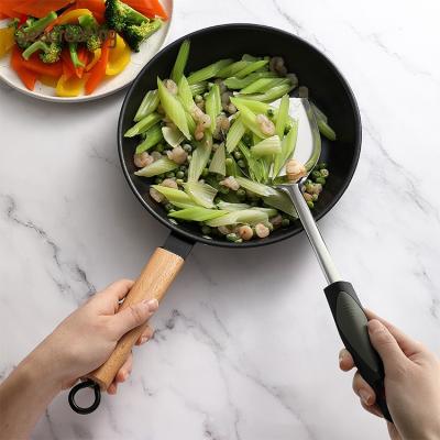 China Amazon Viable Hot Selling Kitchen Utensil ABS TPR Handy Handle Wok Turner For Home Kitchen for sale