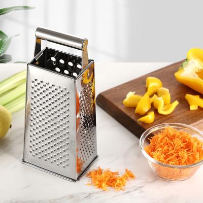 China Viable excellent quality cheese grater kitchen accessories multifunctional stainless steel vegetable grater for sale