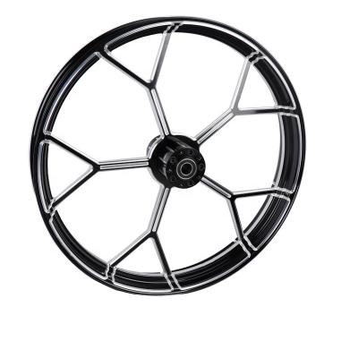 China Aluminum Forged Motorcycle Aluminum Wheels For Harley Aluminum Wheel Of Motorcycle 26-3.5 Inch CNC Wheel Aluminum Rim for sale