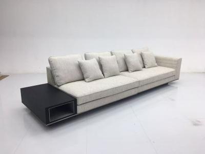 China Modern Italian Style Fabric Leather Sofa High End Minimalist For Home And Hotel for sale