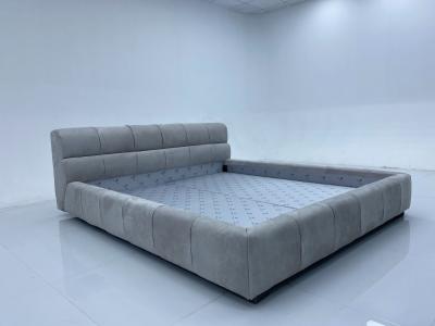 China No Mattress Leather Bed No Underbed Storage Luxurious And Comfortable for sale