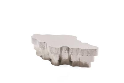 China Contemporary Marble Wood Coffee Table With Metal Base For Home Hotel for sale