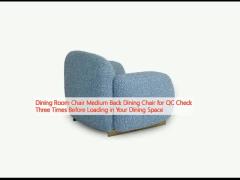 Dining Room Chair Medium Back Dining Chair for QC Check Three Times Before Loading in Your Dining Space