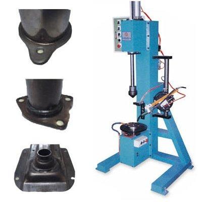 China Vertical Type Burning Welding Easy Operation Automatic Rotating Table for sale