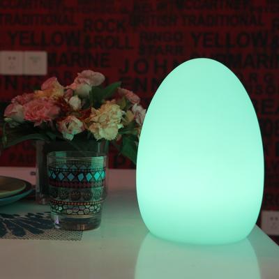 China Coastal Wholesale 16 Colors Change Modern Decorative Led Restaurant Table Lamps for sale