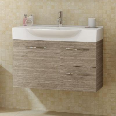 China Modern Chinese Classic Design Style Wall Mounted Bathroom Cabinets Bathroom Vanity With Sink for sale