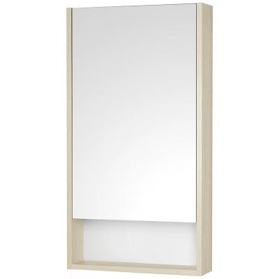 China New Modern Simple Bathroom Wall Cabinet Mirror Door Closet Storage Medicine Cabinet for sale