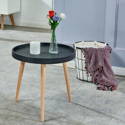 China Chinese Modern Style Living Room Furniture White MDF Supplier MDF Coffee Table End Side Table Snack Table for sale