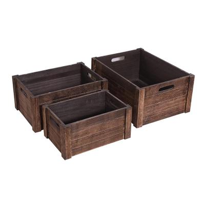 China China Wholesale Luxury Wooden Box Organizing New Wooden Boxes Wooden Desktop Boxes for sale