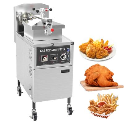 China 25L gas kfc commercial gas fryer commercial pressure gas oil frying kitchen fried chicken express high pressure deep fryers pressure fast food machine for for sale