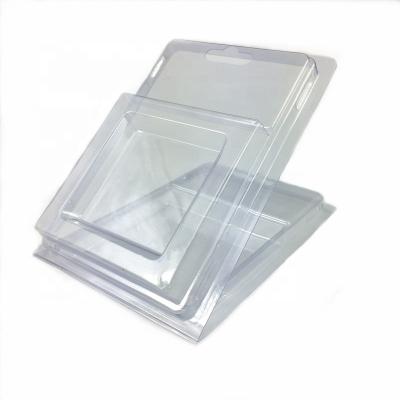 China Disposable Custom Clear PET PVC Folding Vacuum Shaped Blister Clamshell Packaging for sale