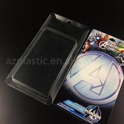 China Disposable Clear Pvc Blister Slide Disposable Plastic Packaging For Phone Case for sale