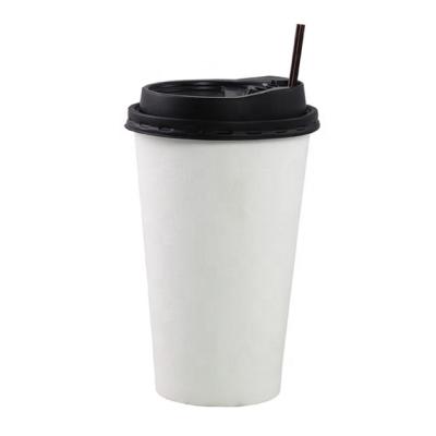 China High Quality Eco-friendly Disposable Coffee Cup 8oz Disposable Drink Paper Hot Cup With Lids for sale