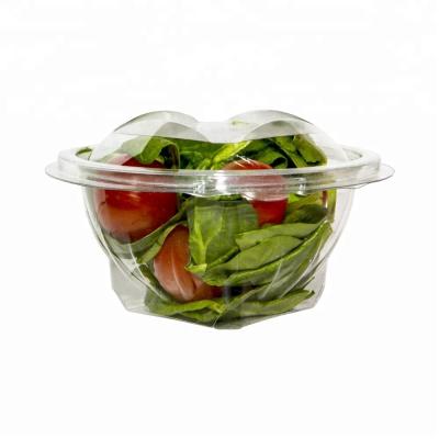 China Disposable Clear Customizable Plastic Cucumber Salad Box for sale