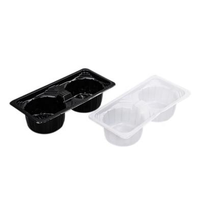 China Disposable Disposable Take Away Plastic PP Coffee Cup Holder Tray for sale