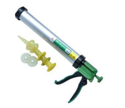 China KM Construction hand tool stationary type caulking gun silicone applicator manual gun for sale