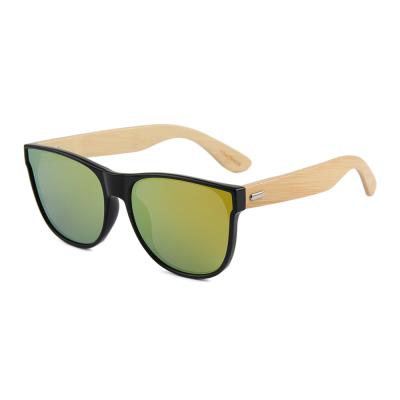 China 2020 fashion bamboo wooden sunglasses high quality wooden eyewear fashion sunglasses for sale