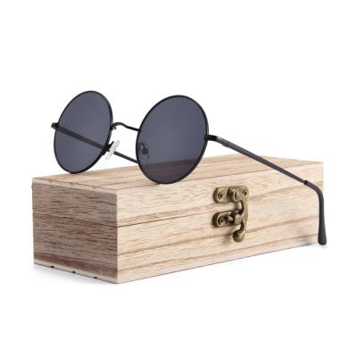 China 2020 high quality sunglasses factory metal shades china sugnlasses fashion sunglasses wholesale round sunglasses 2021 for sale