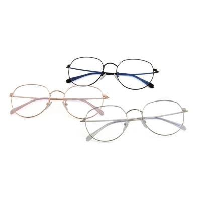 China Newest Stainless Steel Optical Frames 2019 Blue Light Optical Frames Best Quality Stainless Steel Blocking Glasses for sale