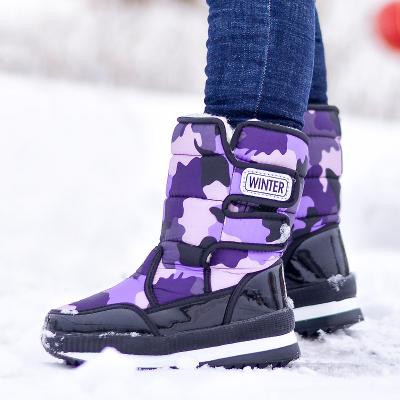 China Factory Supply Waterproof Children Winter Outdoor Thicken Children Snow Boots for sale