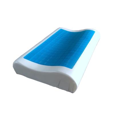 China Anti Snoring In New Slow Comfortable Memory Foam Running Gel Memory Foam Bound Pillow With Cooling Gel YSDK0048 for sale