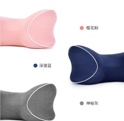 China 2020 Hot Sale Memory Nap Memory Foam Pillow For Sleeping On Office Desk Travel Rest Pillow With Tank Top Cover YSDW0013 for sale