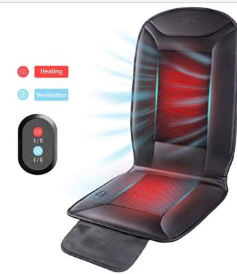 China Polyester car heating 2level &cooling 3 leves two function cushion for sale