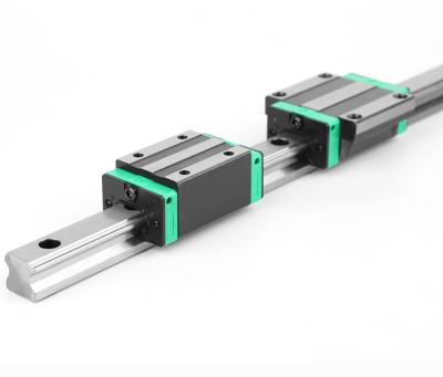 China HGH-25CA High Accuracy Linear Guide Rail 100% Original Machine Tool Linear Motion CNC Linear Guide Rail Precision Linear Guide Rail And Linear Block for sale