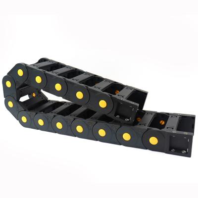 China Factory 35x125 Nylon Plastic Power Cable Carrier Drag Chain Control Cable Conveyor for sale