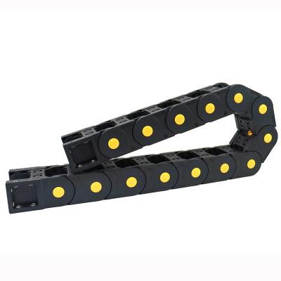 China Factory 35x50 Nylon Material Machine Tool Plastic Cable Drag Chain Conveyor PA66 for sale