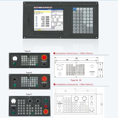 China CNC MILLING CONTROLLER 1000MDc- 4 Axis With Big C Panel 1000MDC-4 for sale