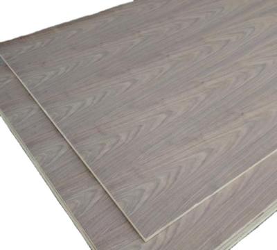 China Modern Natural Walnut Wood Veneered Fancy Plywood MDF Board for sale