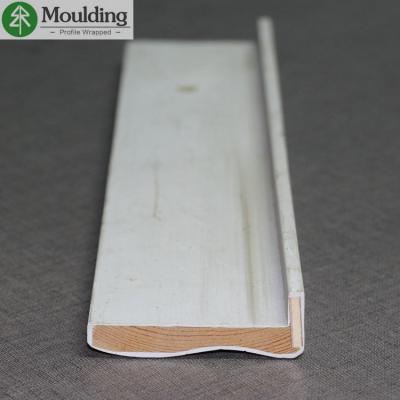 China White Primed Customized White Primed Solid Wood Door Jamb Molding for sale