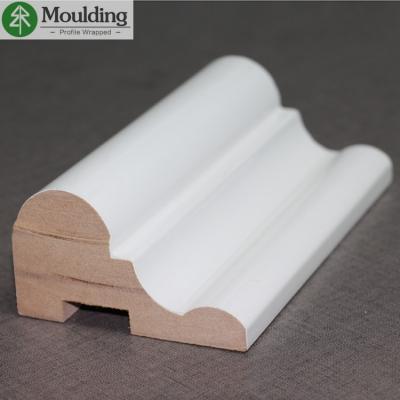 China Waterproof Wall Chair Rails MDF Wall Chair Rails Molding Wood Support Paneling Rail Mount for sale