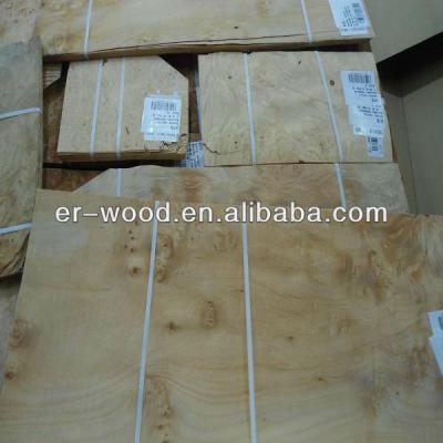 China competitive price sliced ​​cut maple knot veneer for plywood 20-120cm x 20-120cm x 0.52mm for sale