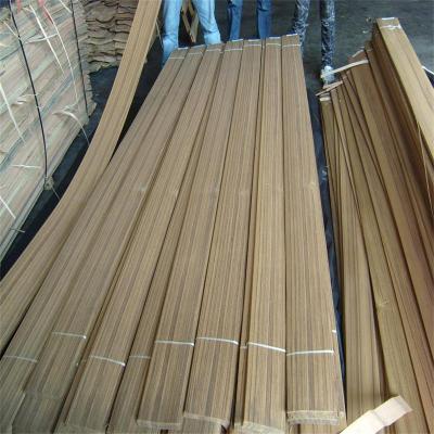 China High Quality Burma Teak Face Veneer For Hotel Decoration Customer for sale