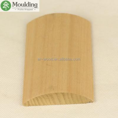 China Natural Decorative Timber Molding Materials Interior Home Decorative Log Half for sale