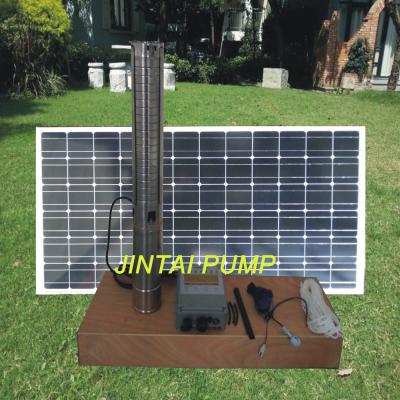 China High Pressure Solar Powered Pump JCS4-5.0 with Cable connector for sale