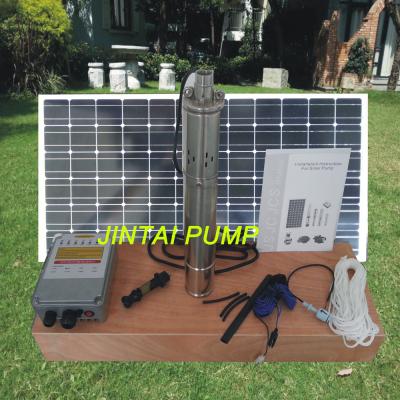 China Home Solar Water Pump Solar Powered Water Fountain Pump JS3-2.1-100 for sale