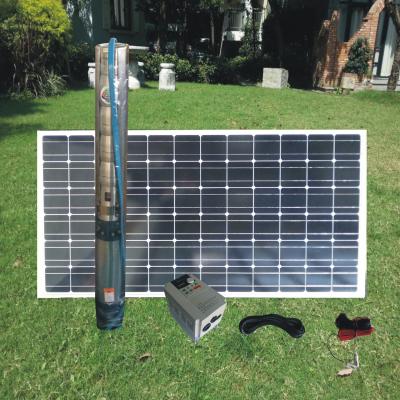 China 7.5HP - 35HP Deep Well Solar Pumps for Agriculture , MPPT DSP Chip for sale