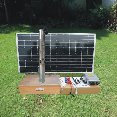 China DC Solar Deep Well Pump Solar Powered Pumps For Irrigation , JCS4-4.0 for sale