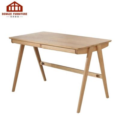 China Eco Friendly Solid Wood Study Solid Wood Table With Drawers For Kids Design Furniture for sale