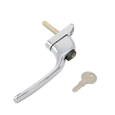 China Window Espag Zinc Alloy Window Handle With Lock for sale